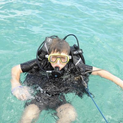 13 ans - plongée Guadeloupe