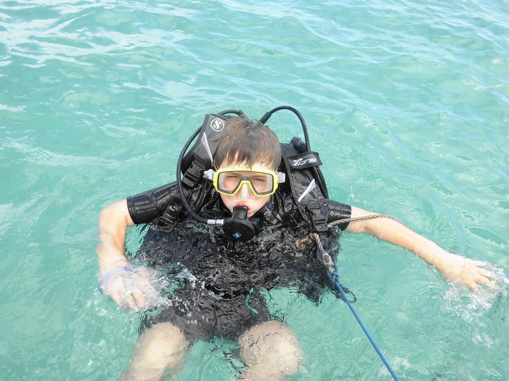 13 ans - plongée Guadeloupe